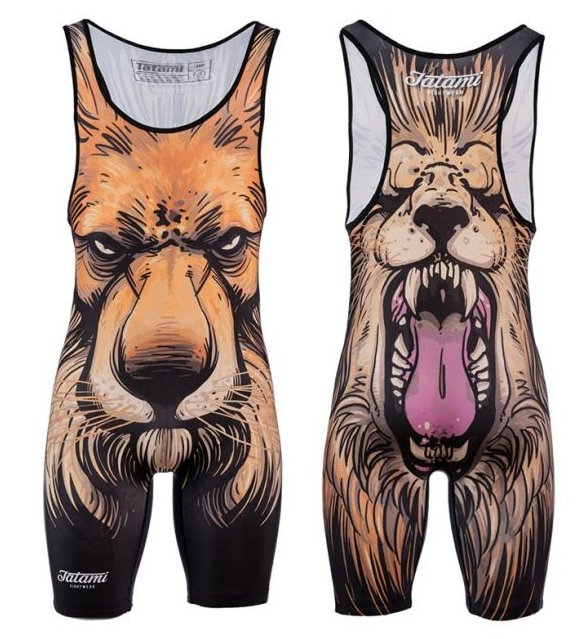 Tatami Lion Wrestling Singlet